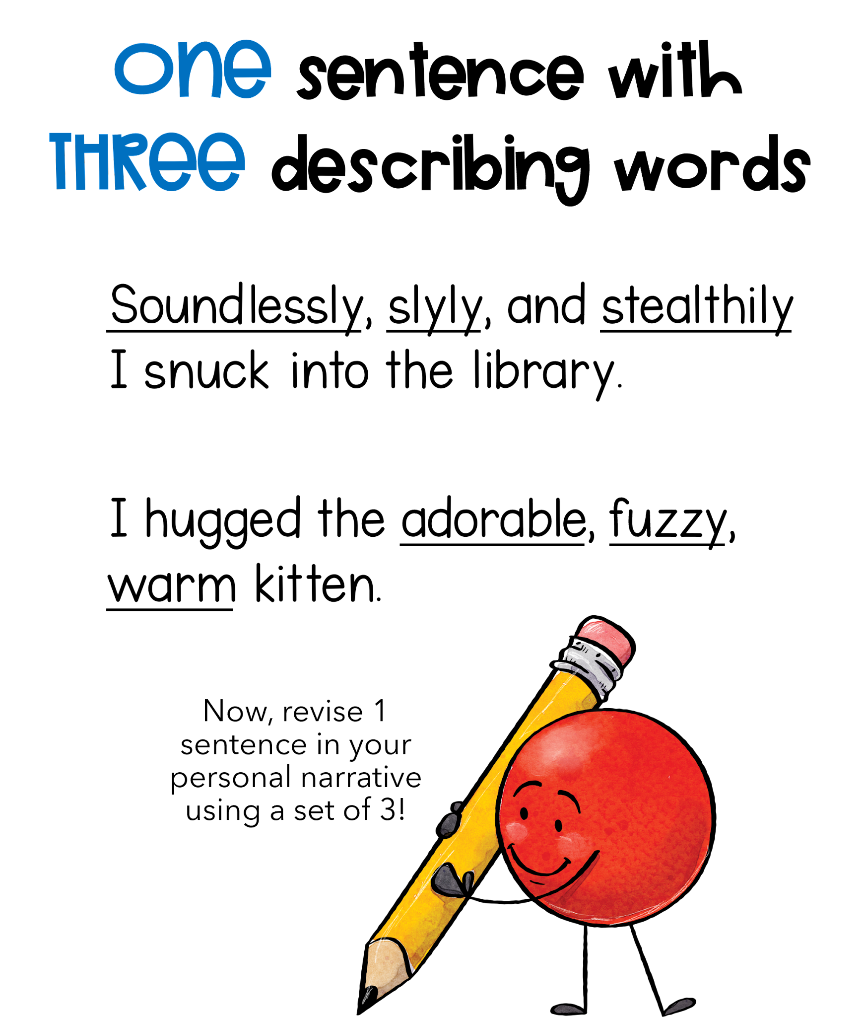 Little Red Writing & Sets of Three