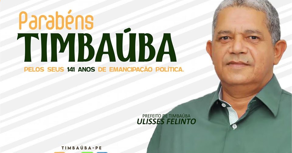 BLOG DO DJALMA LOPES: Mensagem do prefeito Ulisses Felinto: Parabéns