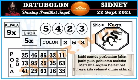 Prediksi Syair Sdy 22 September 2021 - Pangkalantoto