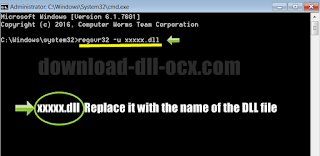 Unregister acppage.dll by command: regsvr32 -u acppage.dll