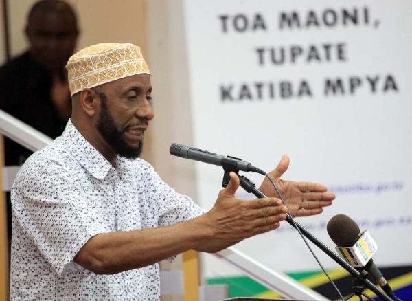 Tanzia: Katibu mkuu wa CUF Khalifa Suleiman Khalifa afariki dunia