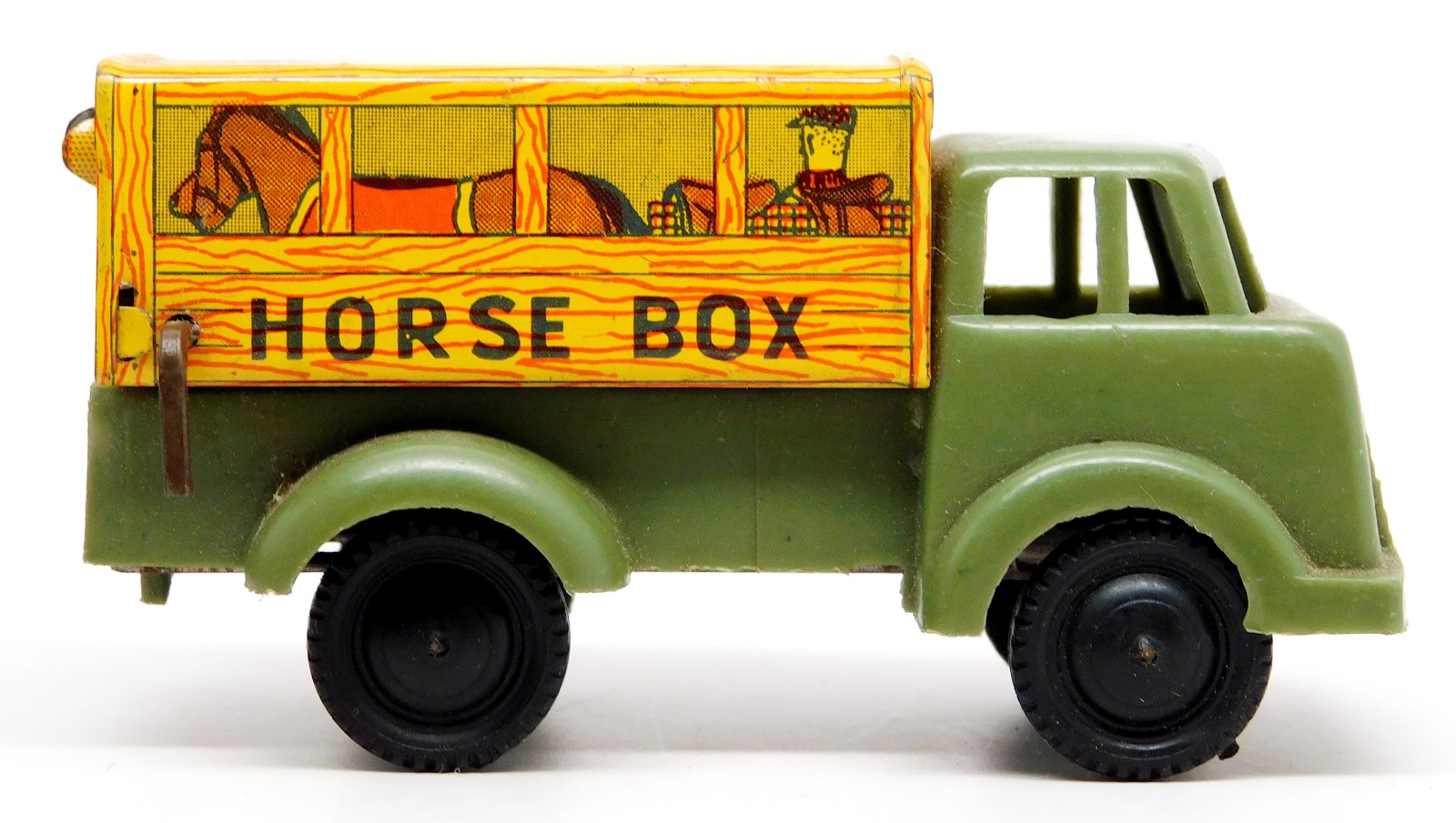 Toys and Stuff WellsBrimtoy Pocket Toys Horse Box Lorry (Truck) 1950s