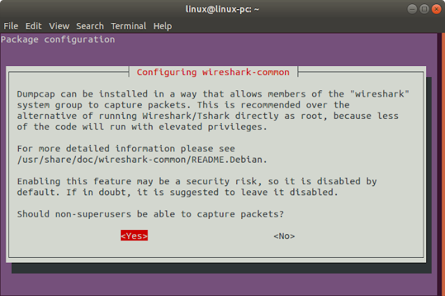 wireshark gns3 ubuntu