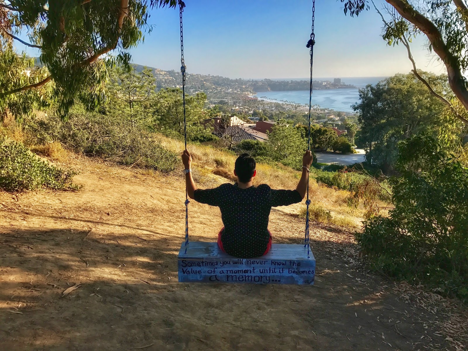 La Jolla Secret Swing La Vida is Belle