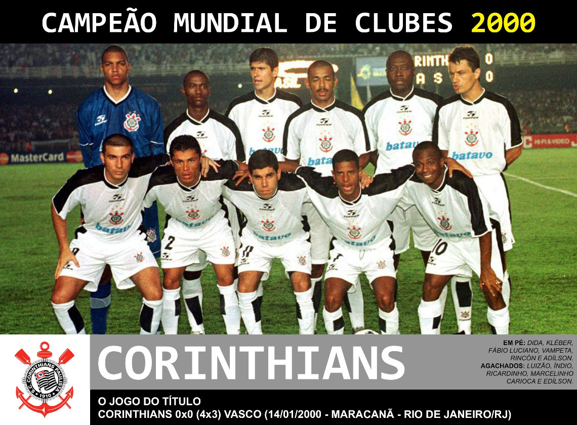 Edição dos Campeões Corinthians Campeão Mundial 2000