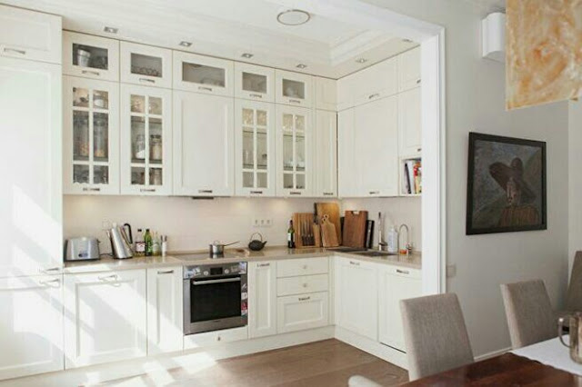 Interior design of a small kitchen