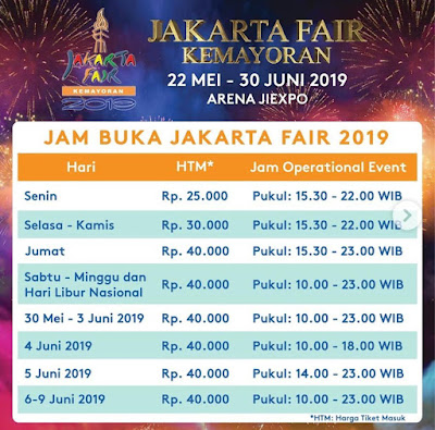 Jakarta Fair Kemayoran 2019
