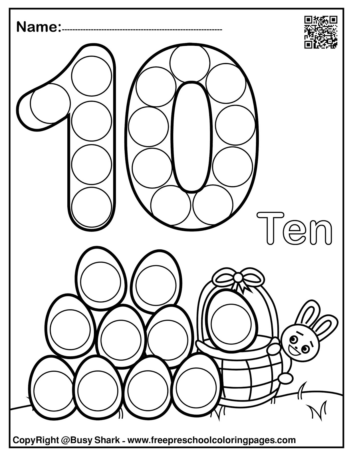 Free Dot Marker Printables Free Dot Marker Printables