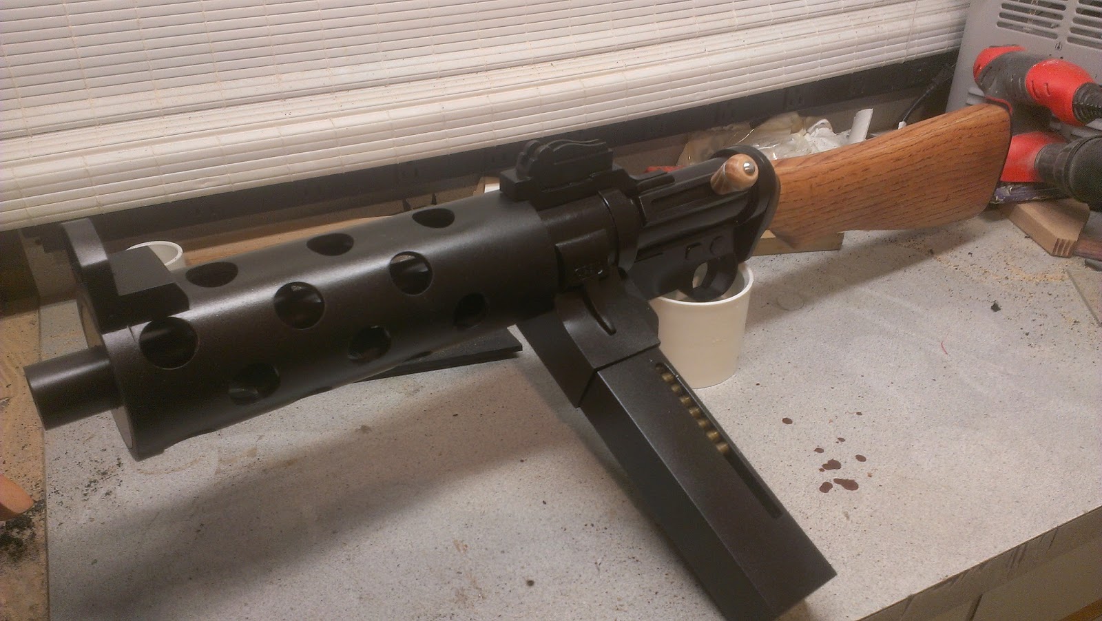 Weaselhammer Props Bioshock Infinite Triple R repeater machine gun build