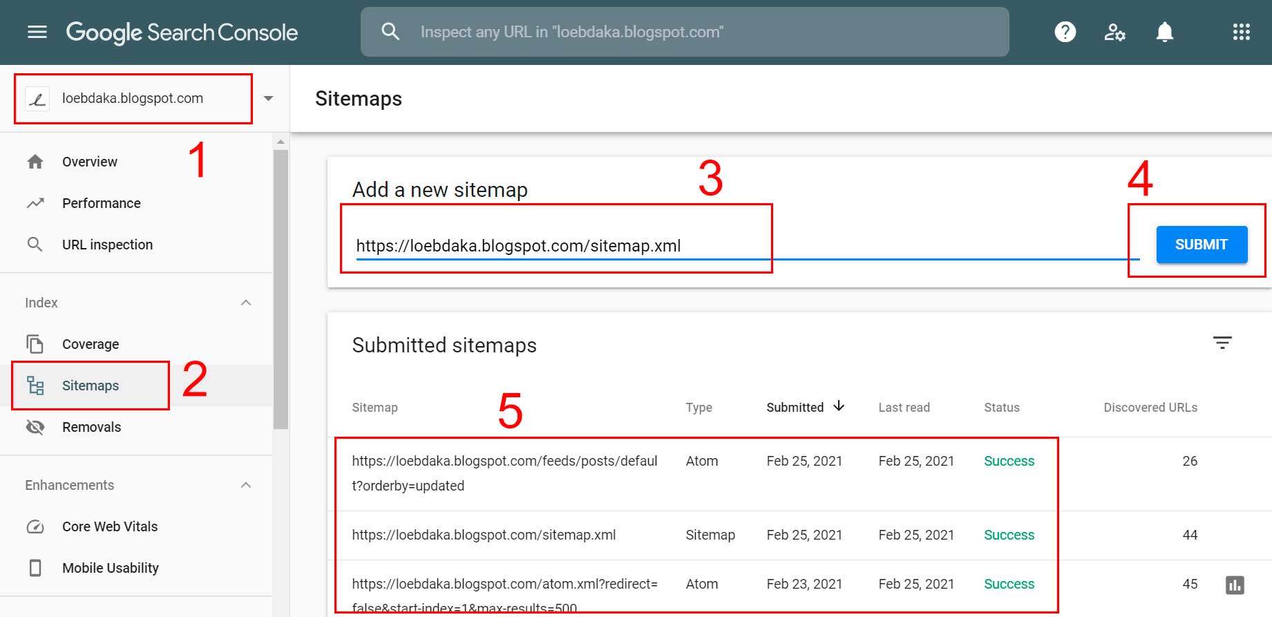 Easy Ways to Submit Blogger Sitemap to Google Webmaster Tools
