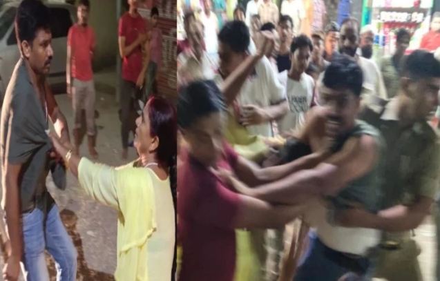 महिलाओं ने पुलिस को दौड़ा-दौड़ाकर पीटा, फाड़ी वर्दी - newsonfloor.com