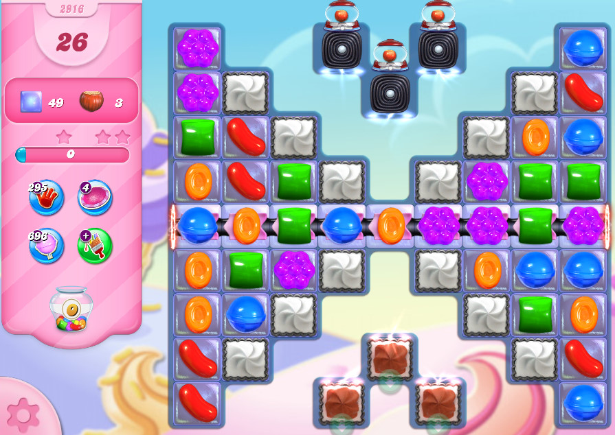 Candy Crush Saga level 2916 Candy Crush Saga level 2916