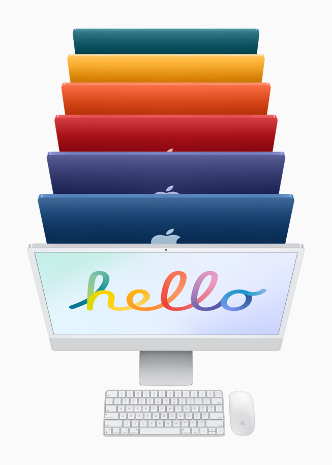 Apple introduced an all-new iMac
