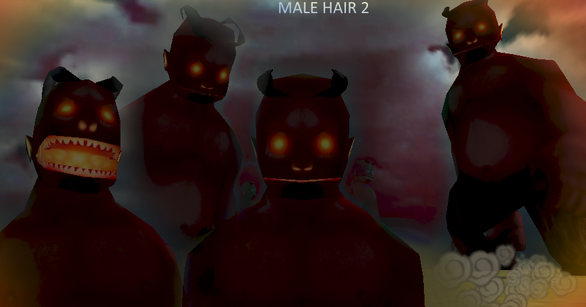 Скин для девочек демон