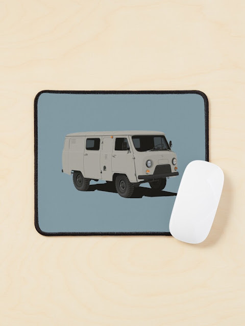 UAZ-452 - УАЗ-452 mouse mat.