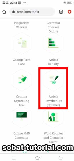 Menulis ulang teks online picture