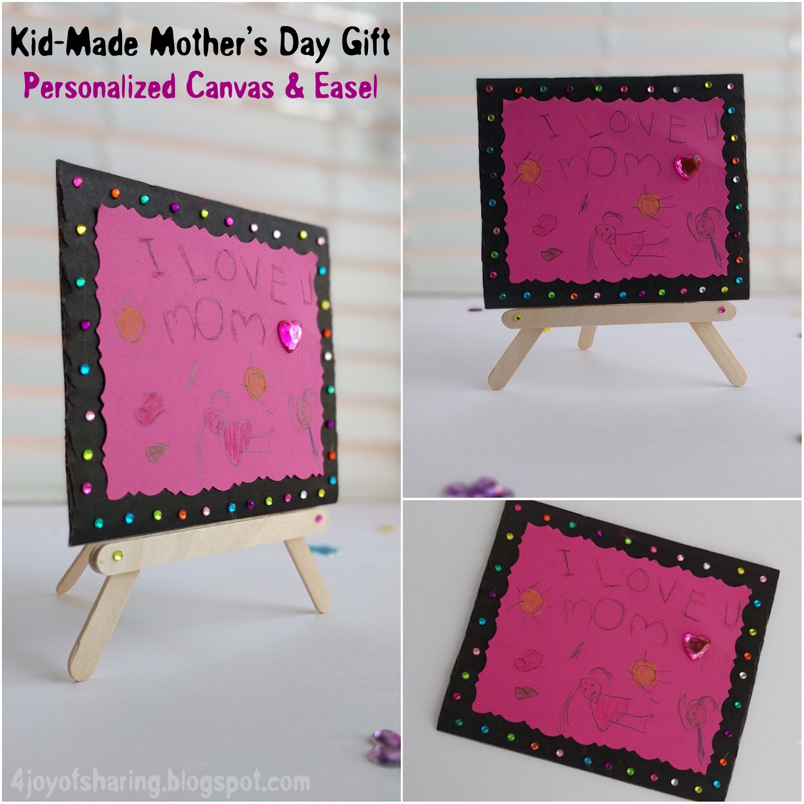 Back To School Popsicle Stick Easel  Kids Crafts