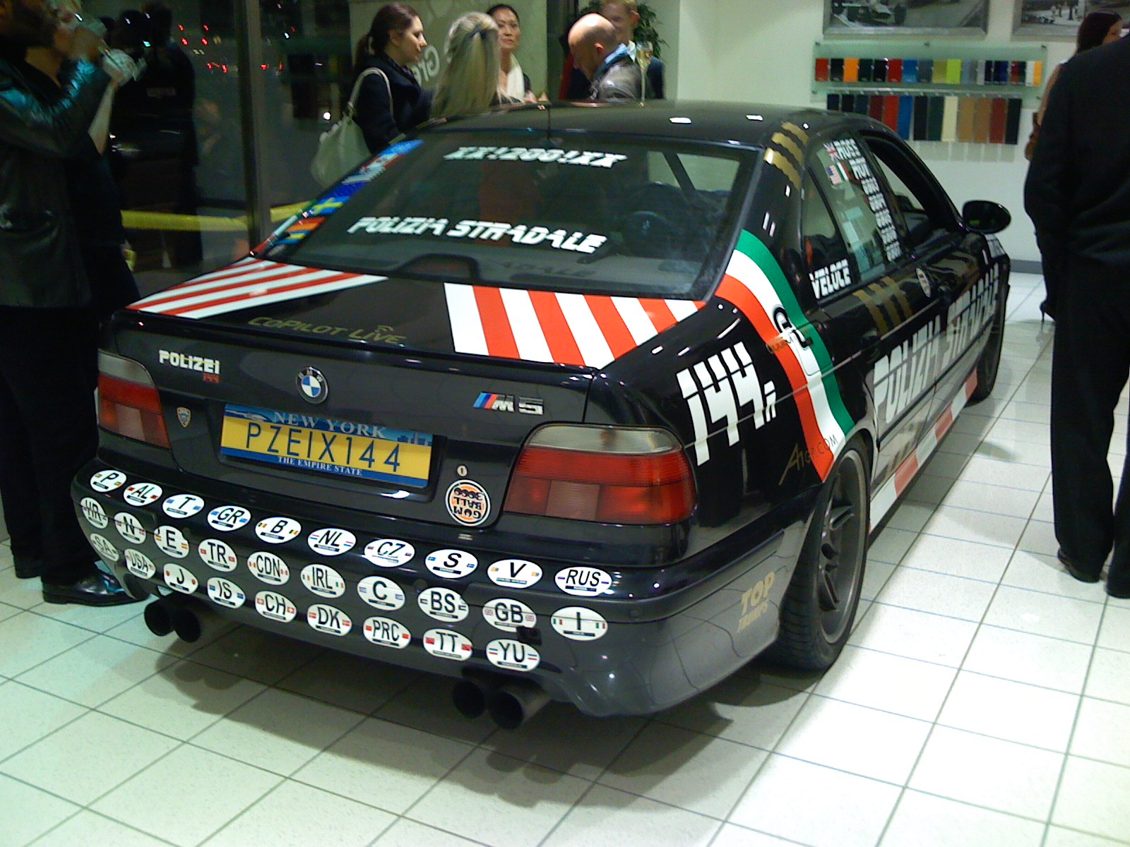 BMW M5: Team Polizei BMW E39 M5