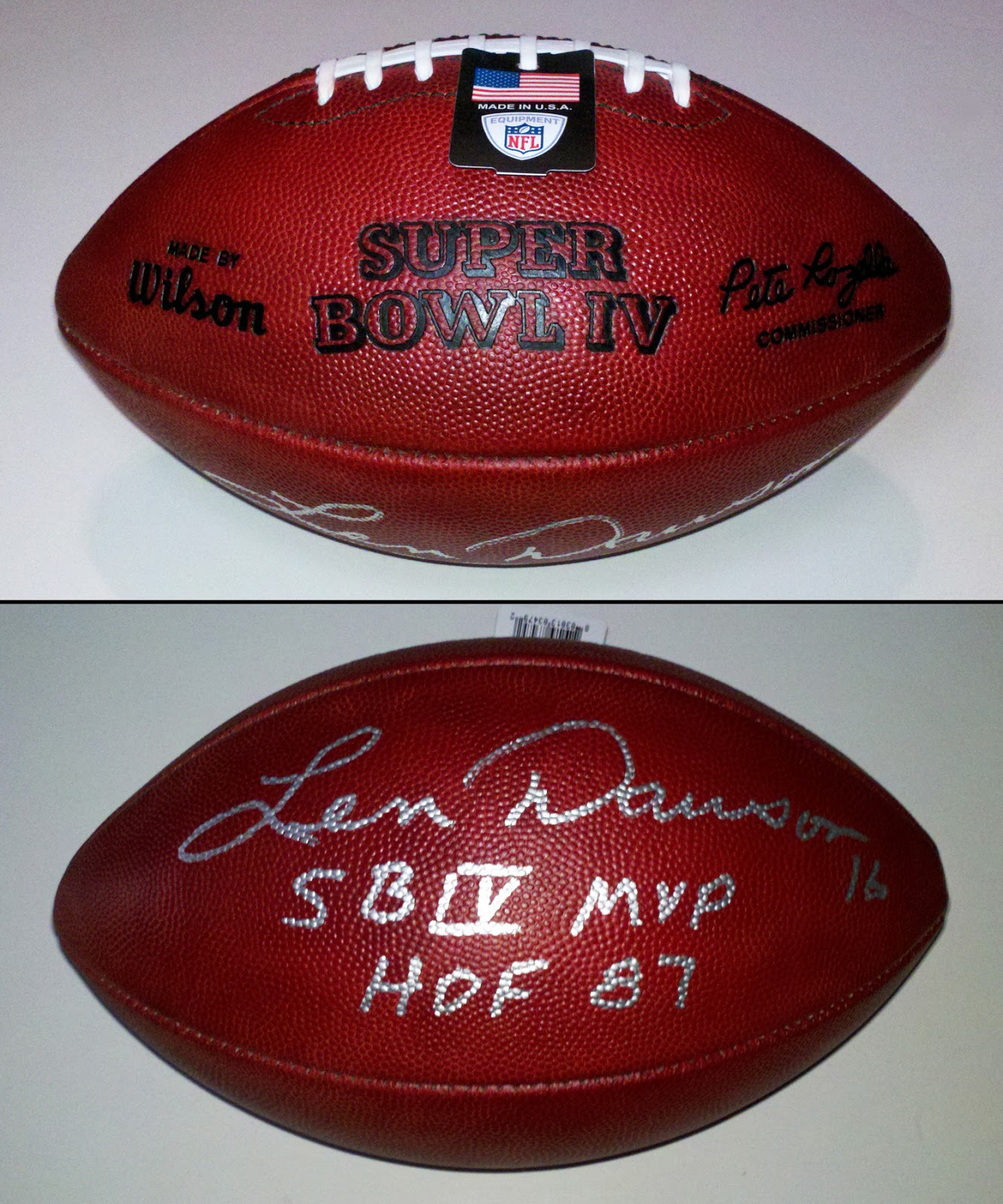 Jonathan's Autograph Signings Len Dawson (04/28/13)