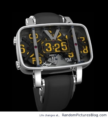 Analog Watch Digital Time