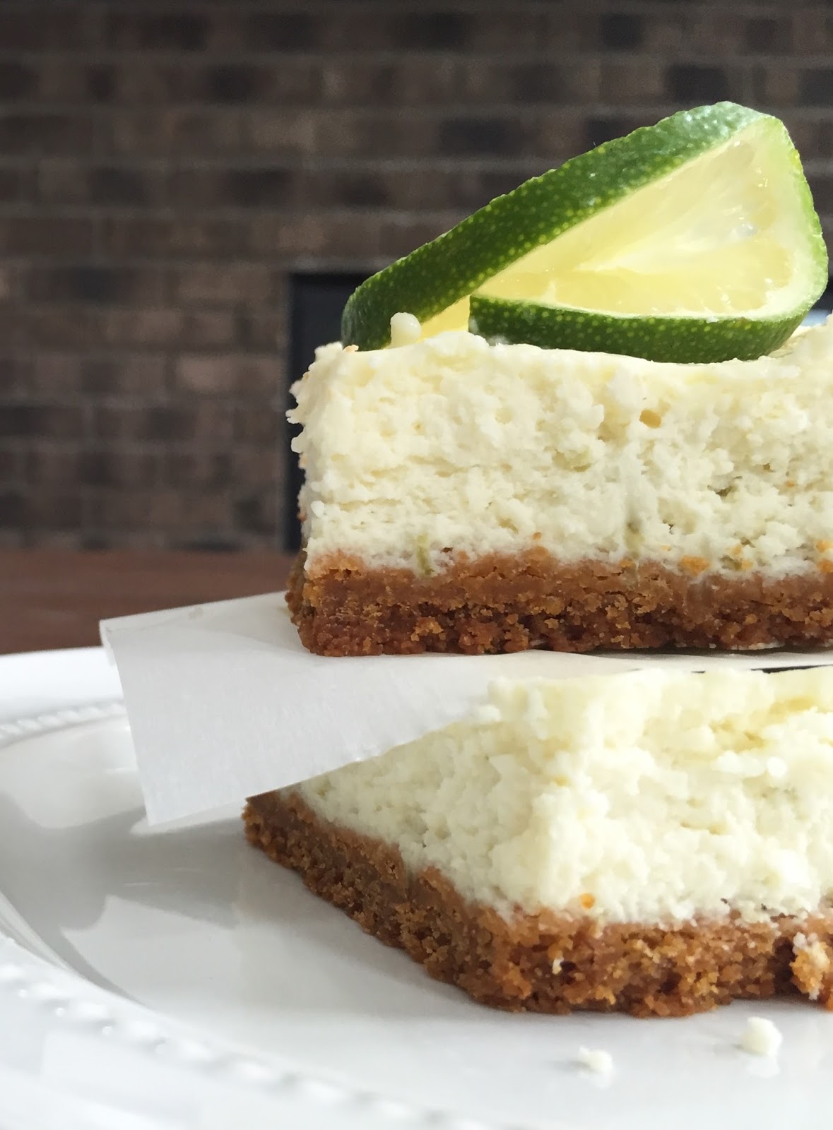 tequilalime cheesecake bars