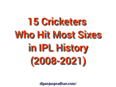 15 Cricketers Who Hit Most Sixes in IPL History 2008 to 2021 15 Cricketers Who Hit Most Sixes in IPL History 2008 to 2021