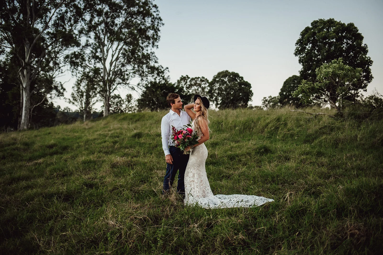 images by sonny love photography weddings brisbane floral design bridal gown groom suit boho country wedding inspiration
