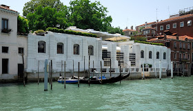 The Peggy Guggenheim Collection is housed in the  Palazzo Venier dei Leoni on the Grand Canal