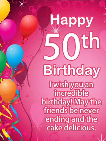 50th Birthday Quotes 