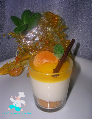 Vasitos De Mousse De Mandarina
