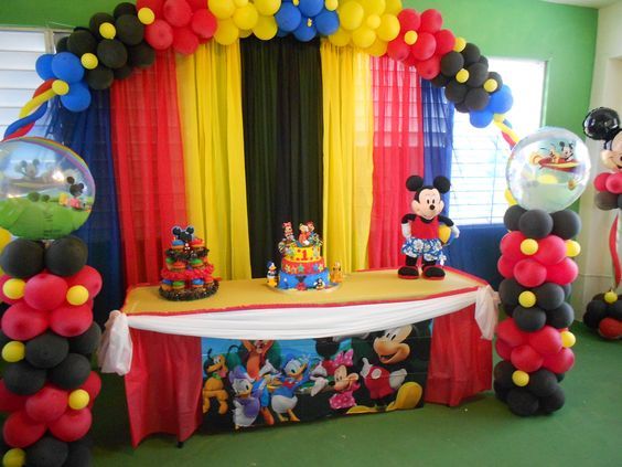 Featured image of post Como Decorar Con Globos De Mickey Mouse