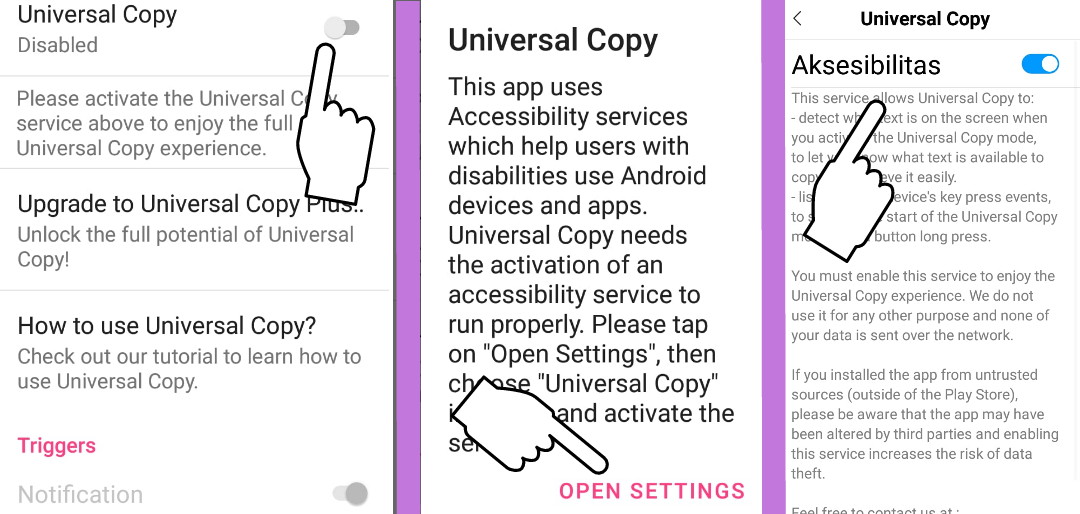 Cara Copy/Menyalin Teks Langsung dari Aplikasi Google
