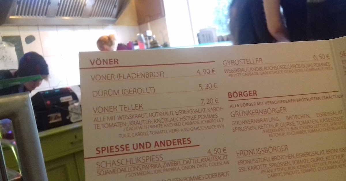 My Vegan Cookbook: "Zum glücklichen Bergschweinchen" in Kassel My Vegan Cookbook: "Zum glücklichen Bergschweinchen" in Kassel