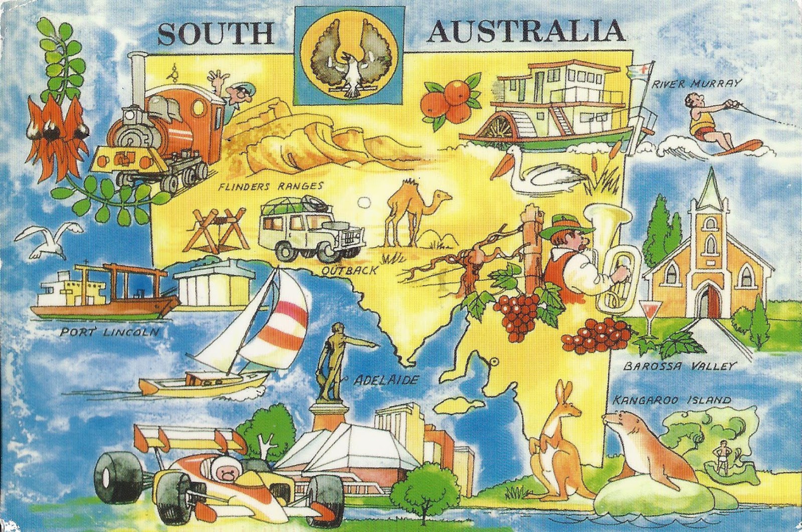 A Journey Of Postcards Animals Of Australia vrogue.co