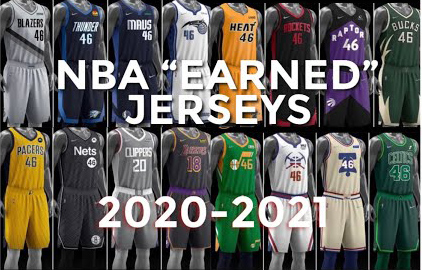 Utah Jazz 2020-2021 Earned Jersey