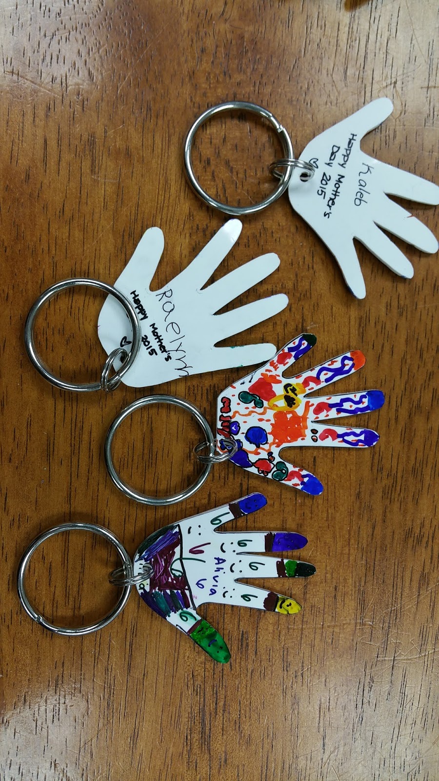 Dink Paper Mother's Day Shrinky Dink Keychains Shrinky Dink