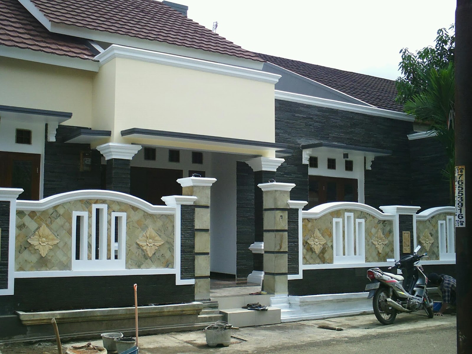 Model Rumah Minimalis Batu Alam Desain Rumah Modern