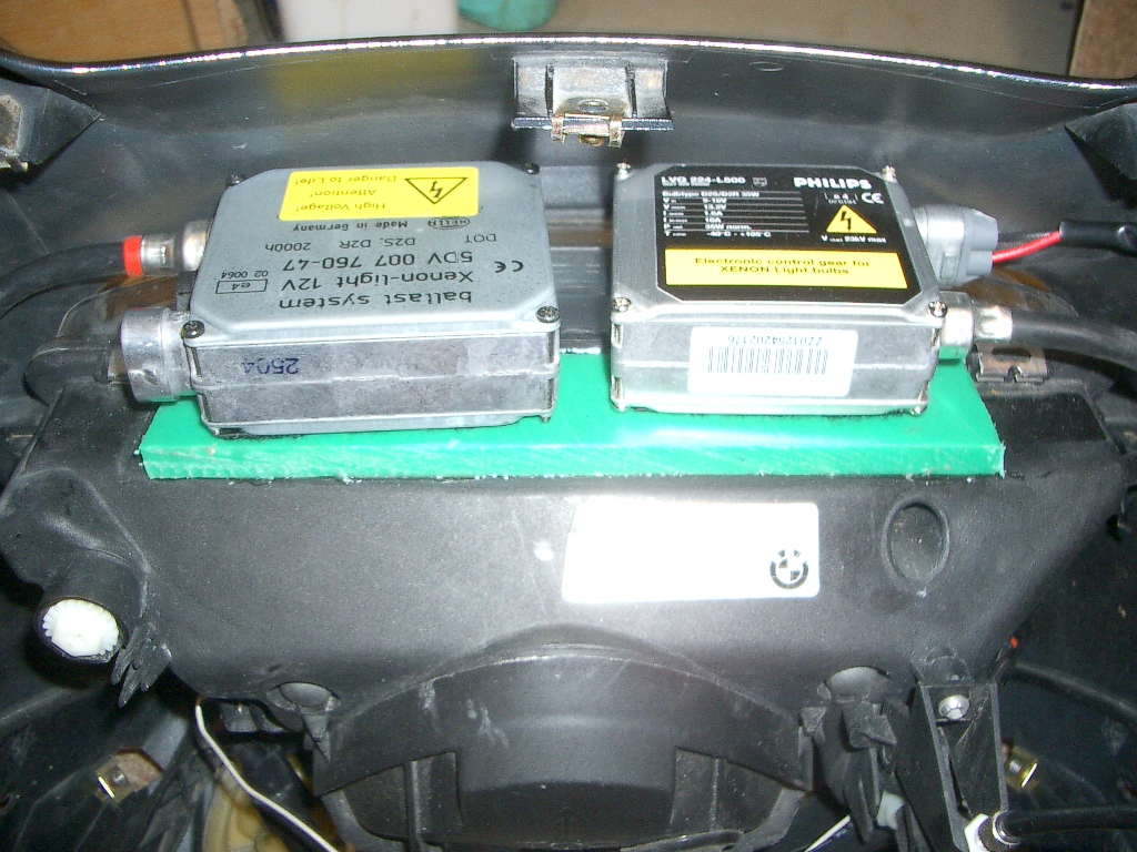 My Good Old LT: HID (Xenon) ballast installation