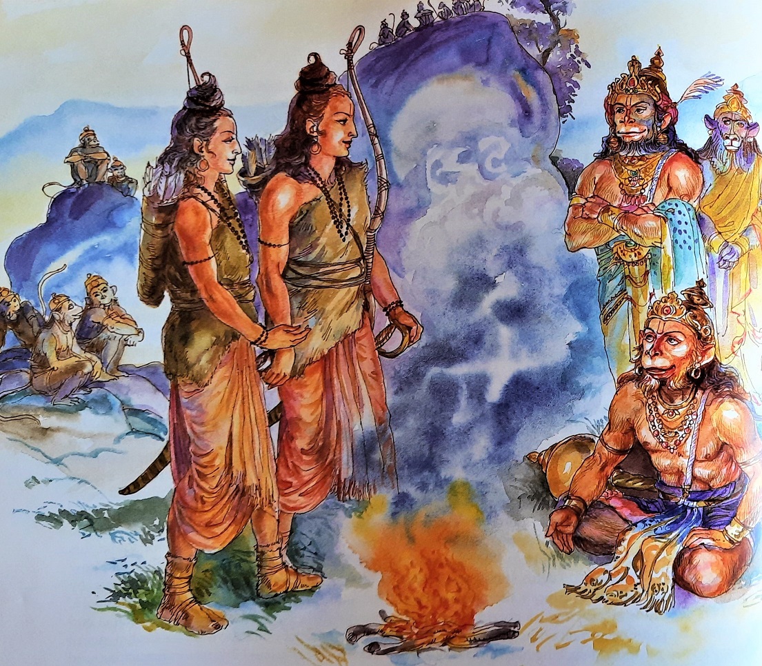 Why did Hanuman bang Sita in Ashok Vatika? - Quora