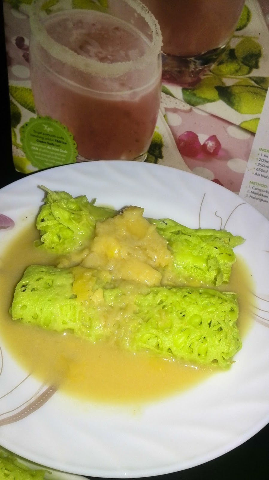 namakucella: ROTI JALA KUAH DURIAN