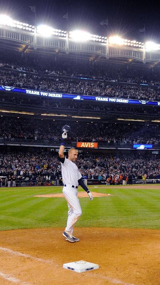 Derek Jeter Walk Off Single New York Yankees  Galaxy Note HD Wallpaper