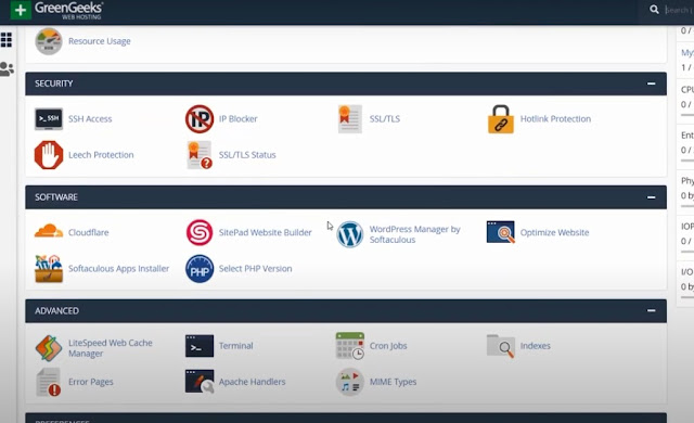 GreenGeeks Review 2021 greengeeks cpanel wordpress
