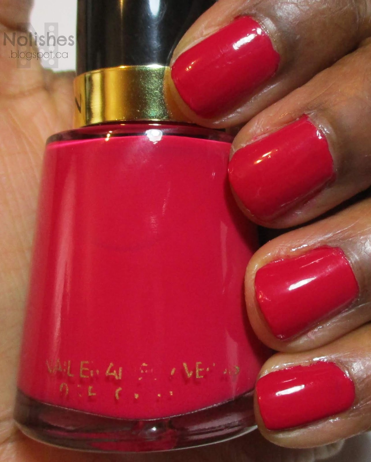 Nolishes Revlon's 'Cherries in the Snow'