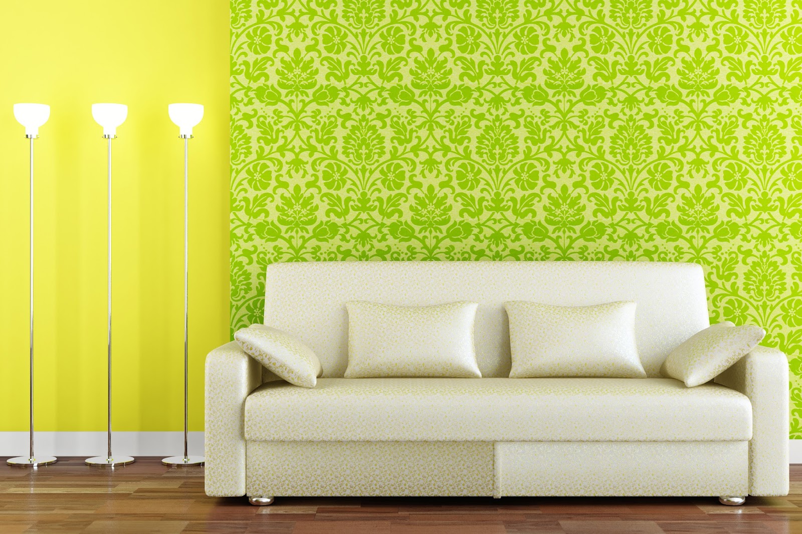  Wallpaper  Warna Kuning Cerah  Untuk Ruang Tamu INOVASI RUMAH