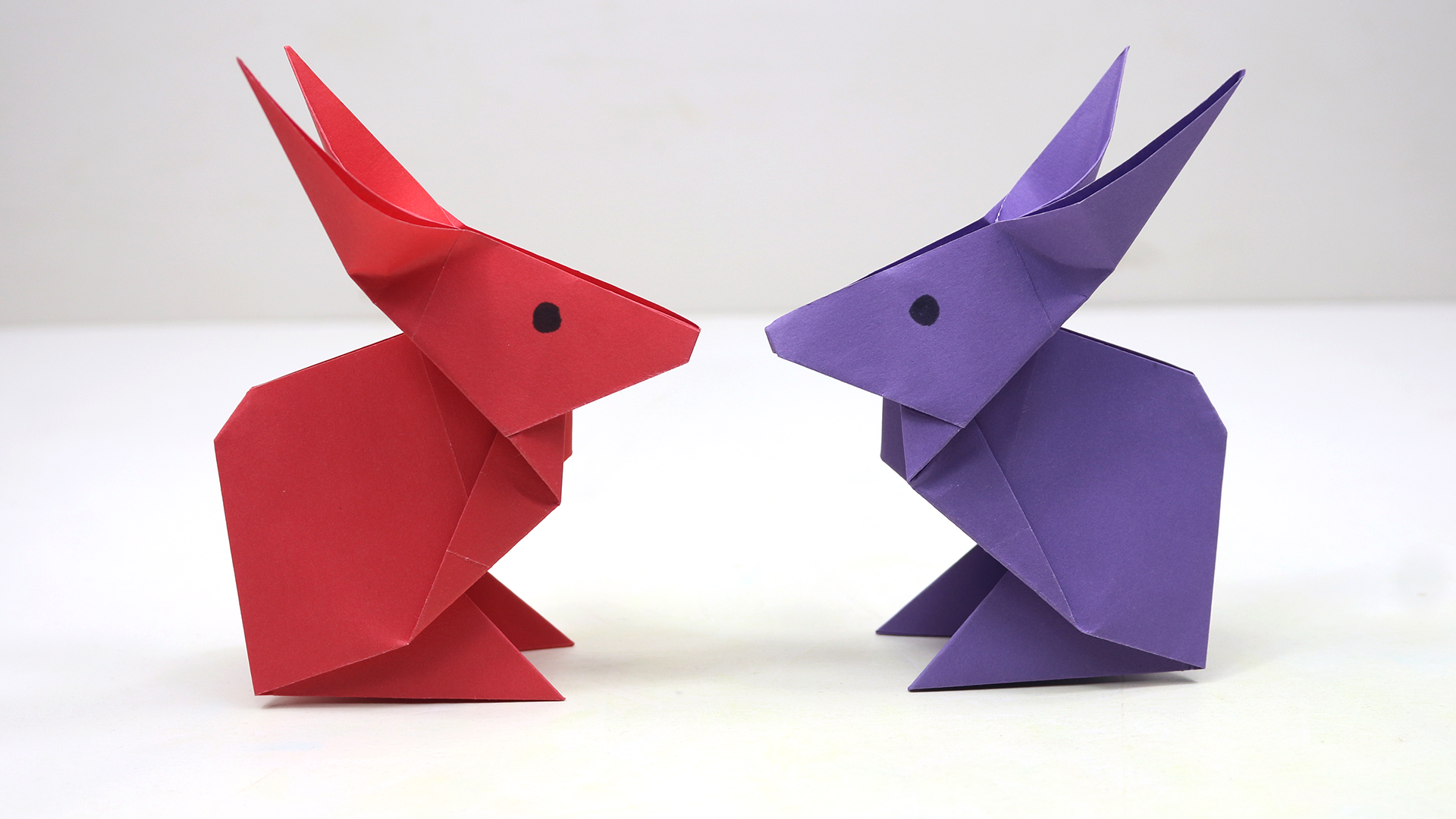 How to Make an Origami Rabbit Step by Step Paper Rabbit