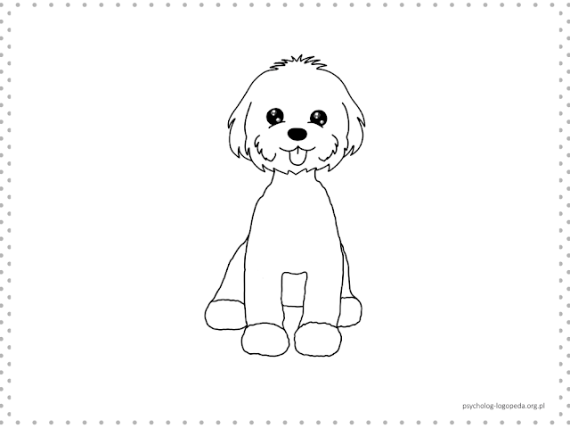 kolorowanka maltańczyk free printable free coloring paper maltese dog