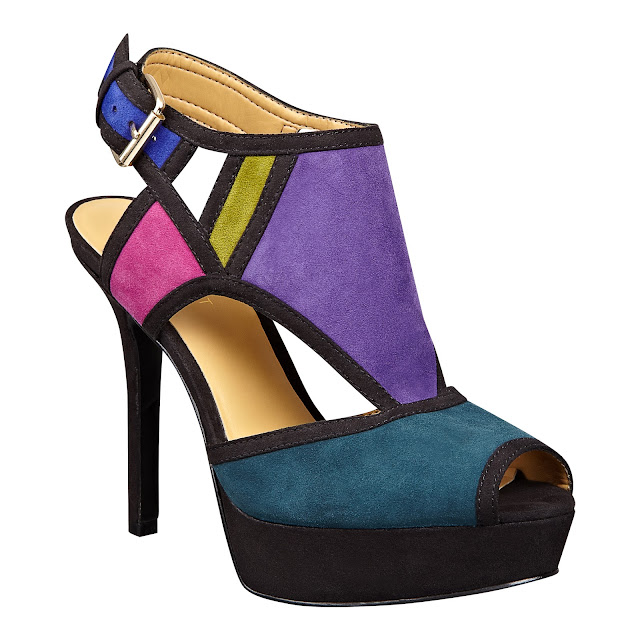 STYLISH CURVES PICK OF THE DAY: NINE WEST MULTI COLORED BAROQUE SHOE ...