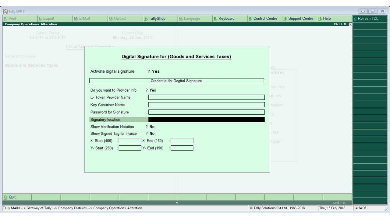 Free Tally Customization, SMS Module, Auto Email Module. Recycle Bin