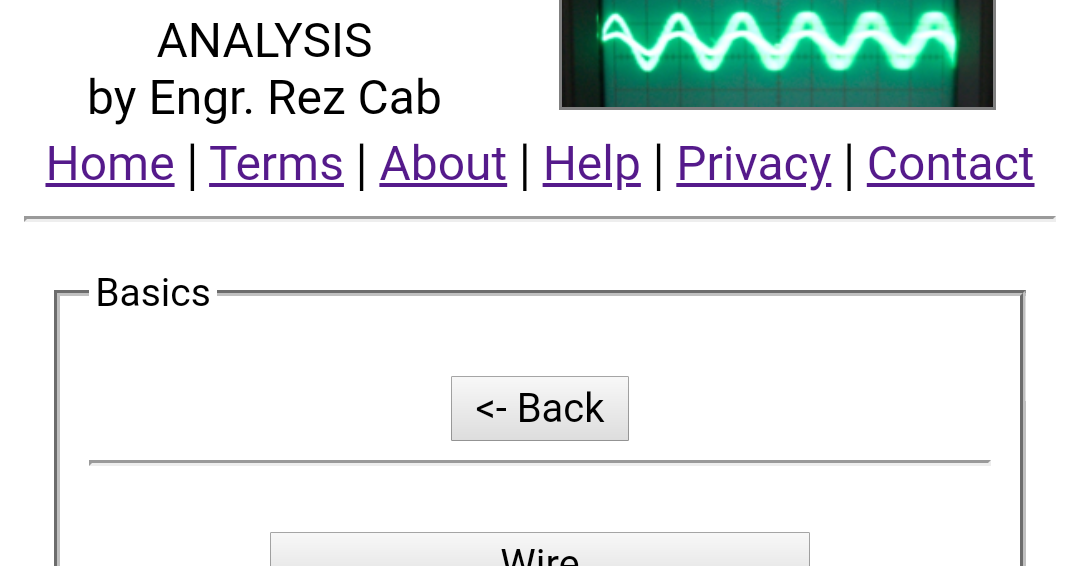 Electrical Design Analysis