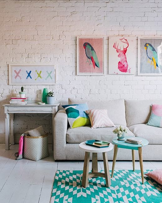 7 formas de decorar com candy colors sem usar móveis. Blog Achados de Decoração 7 formas de decorar com candy colors sem usar móveis. Blog Achados de Decoração
